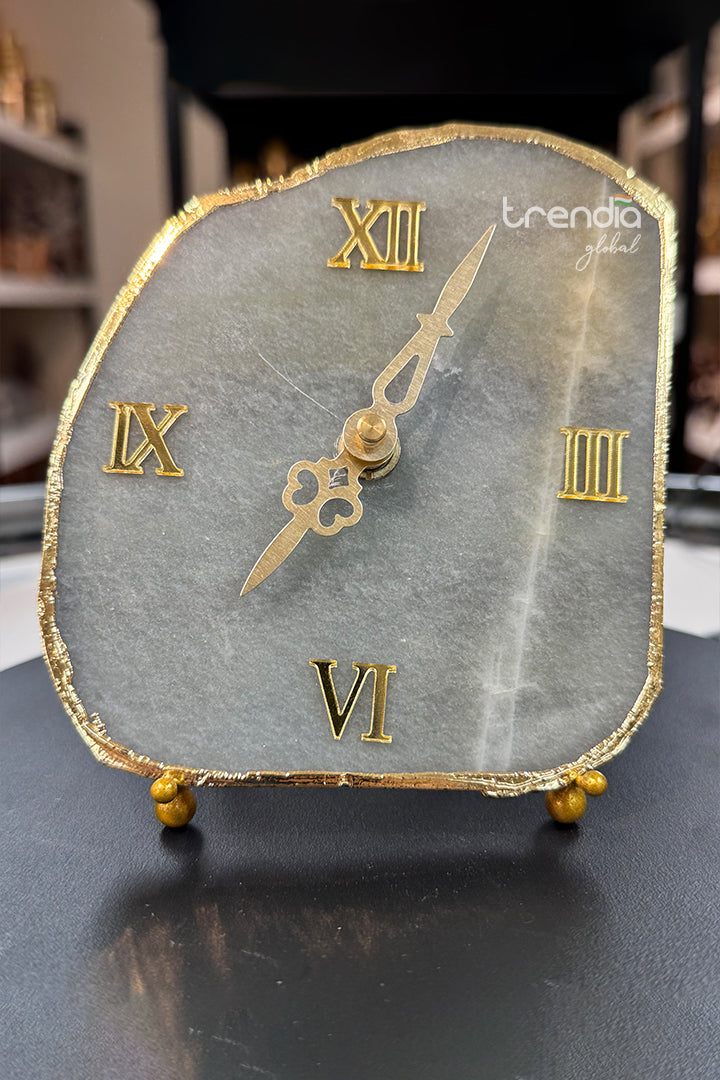 Natural Stone Table Clock