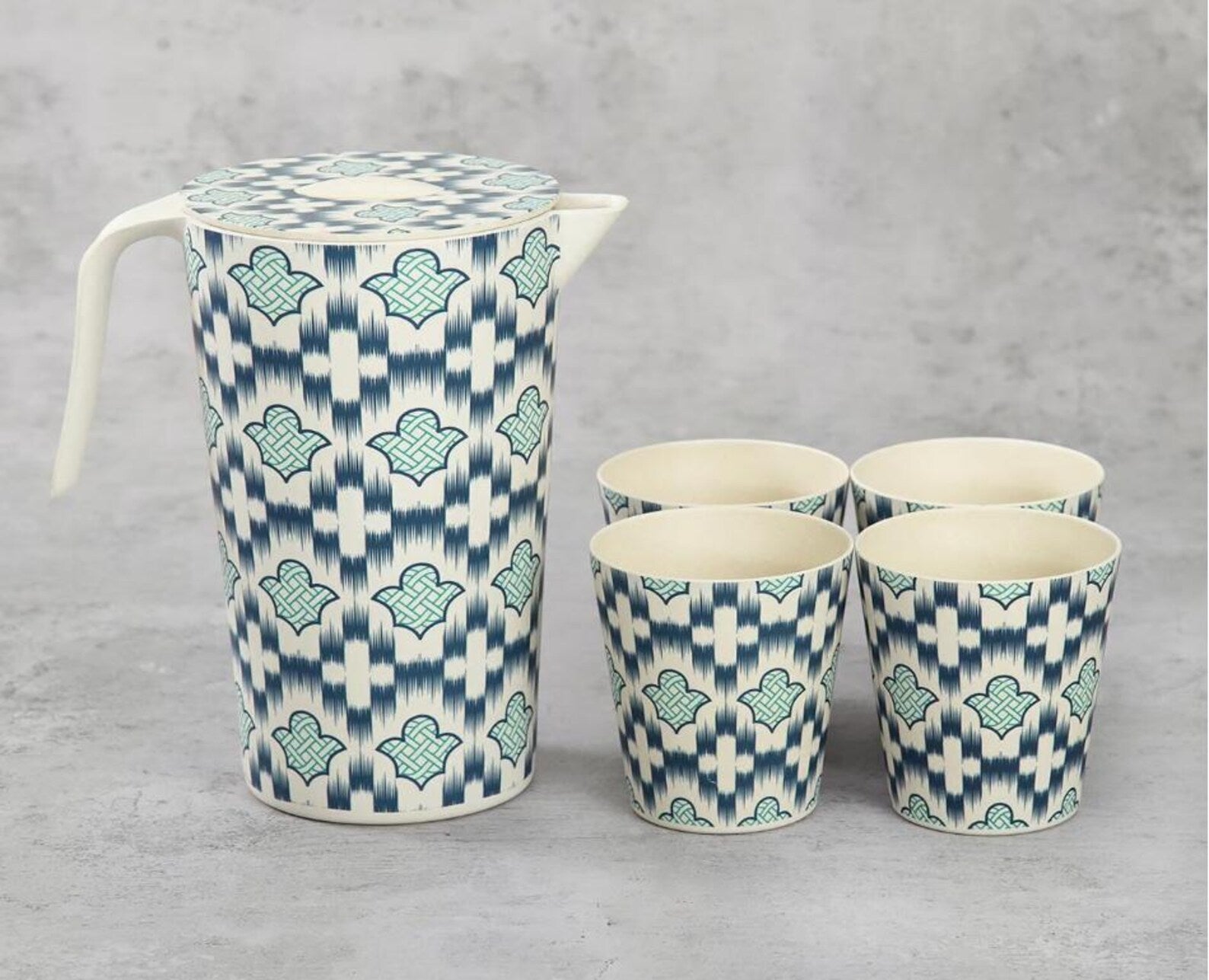 Organized Ovule Bamboo Jug Set