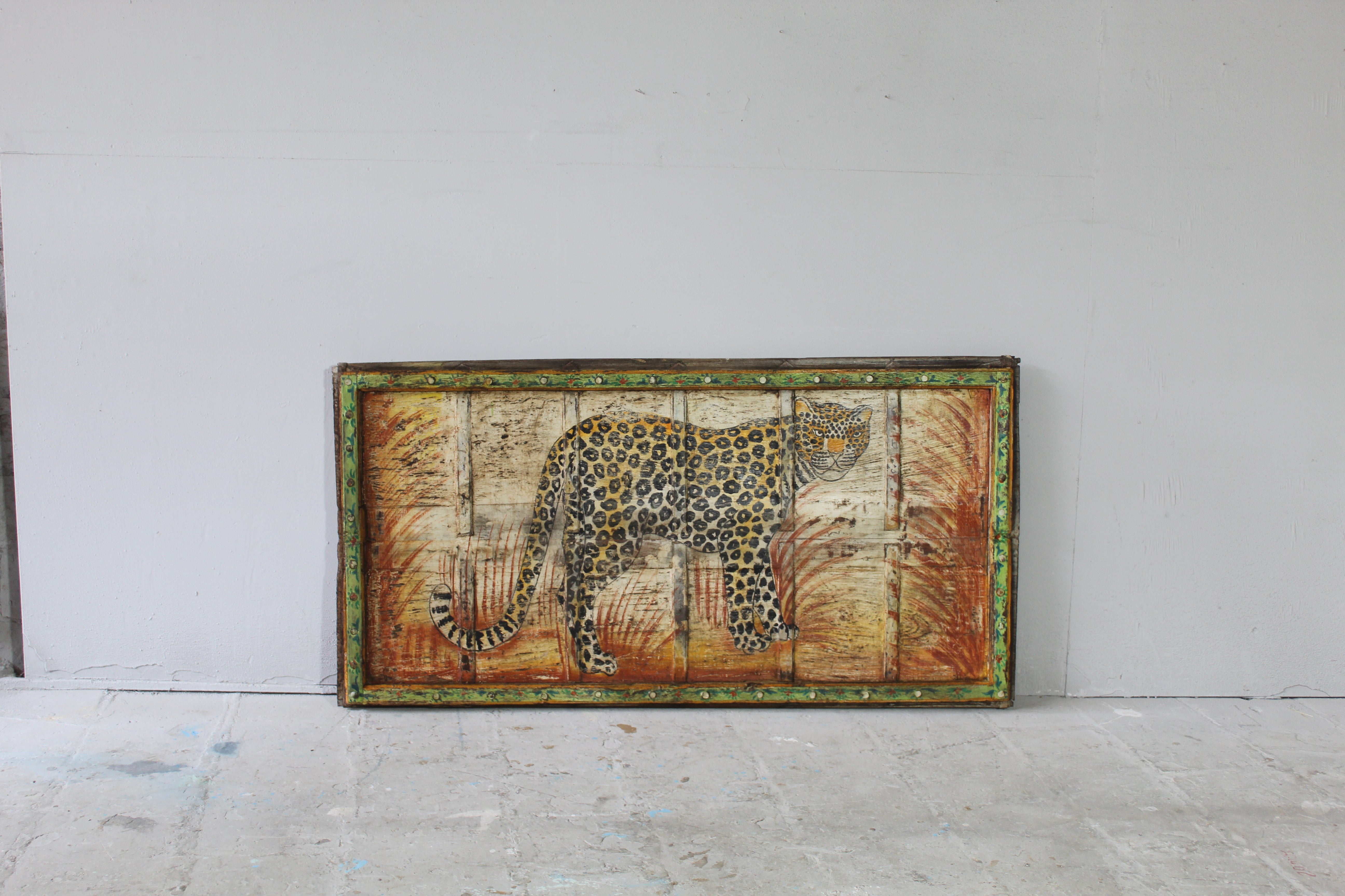 Sustainable and Vintage Wooden Panel