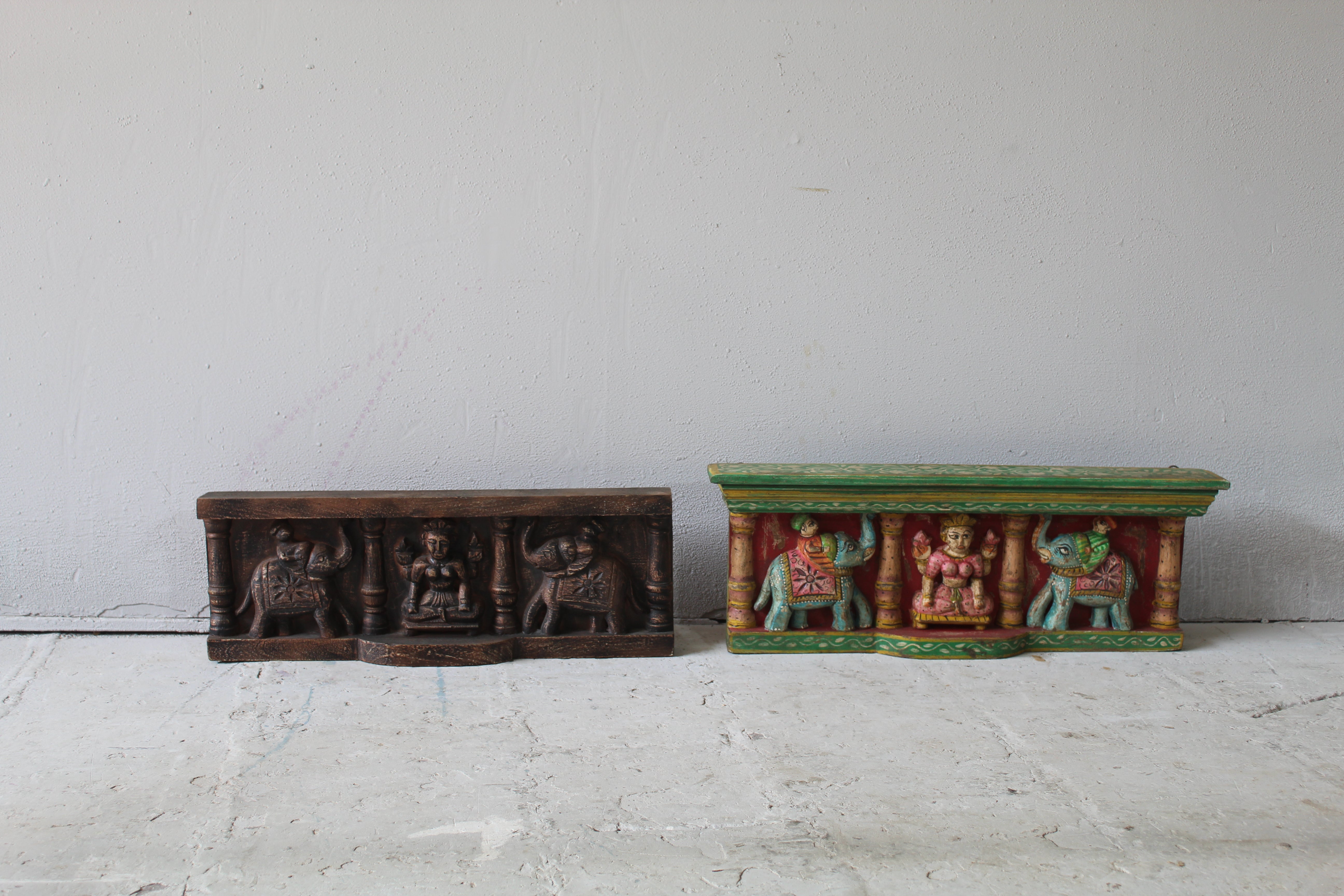 Hand-Carved Ganesha Panel