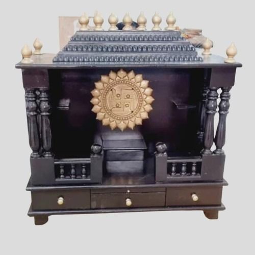 Home temple Handmade Customizable Home Wooden Temple solid teakwood hand carved unique Large Wooden Mandir All Handcrafted Carving