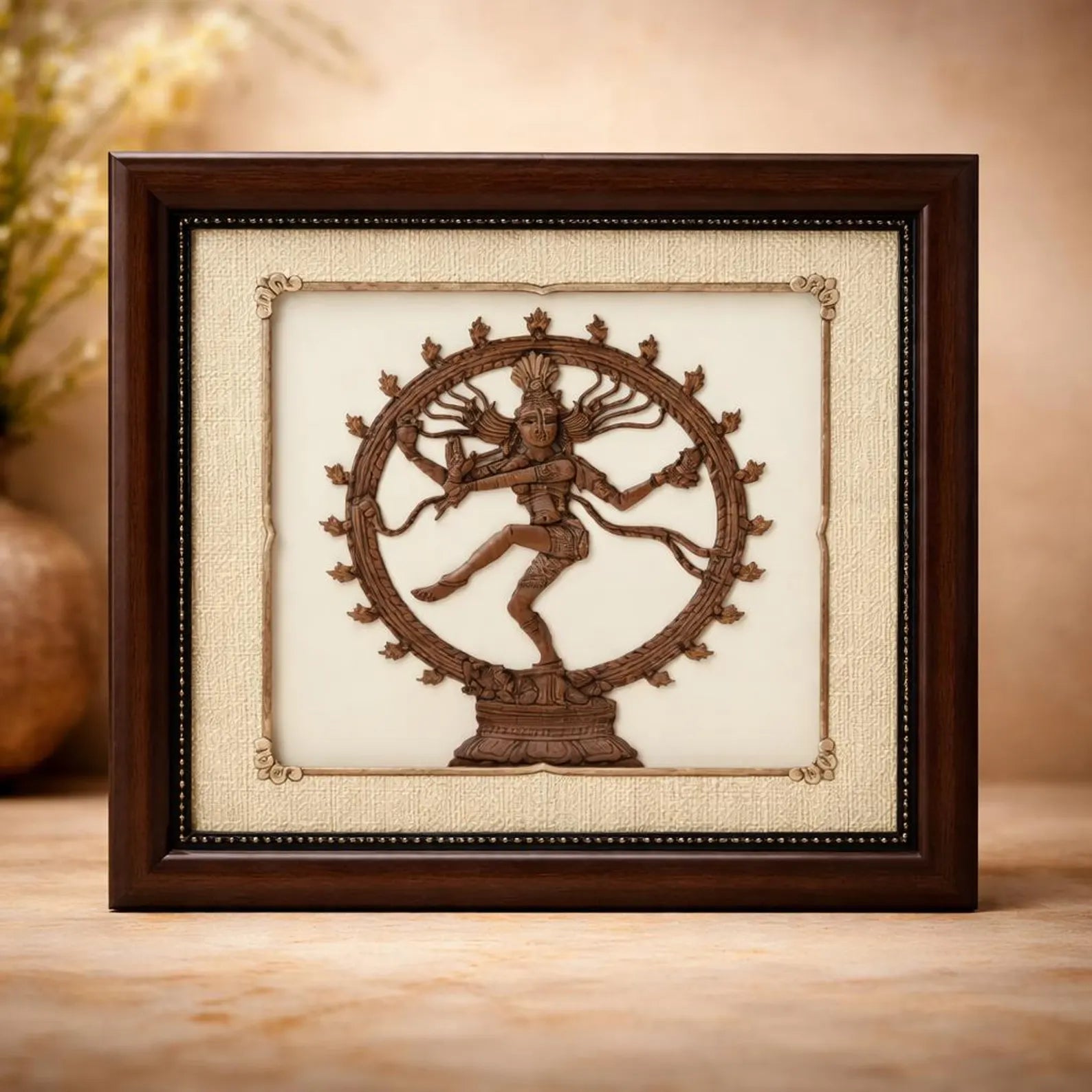 Natraj Wood Art Frame – 8 x 8 Inches