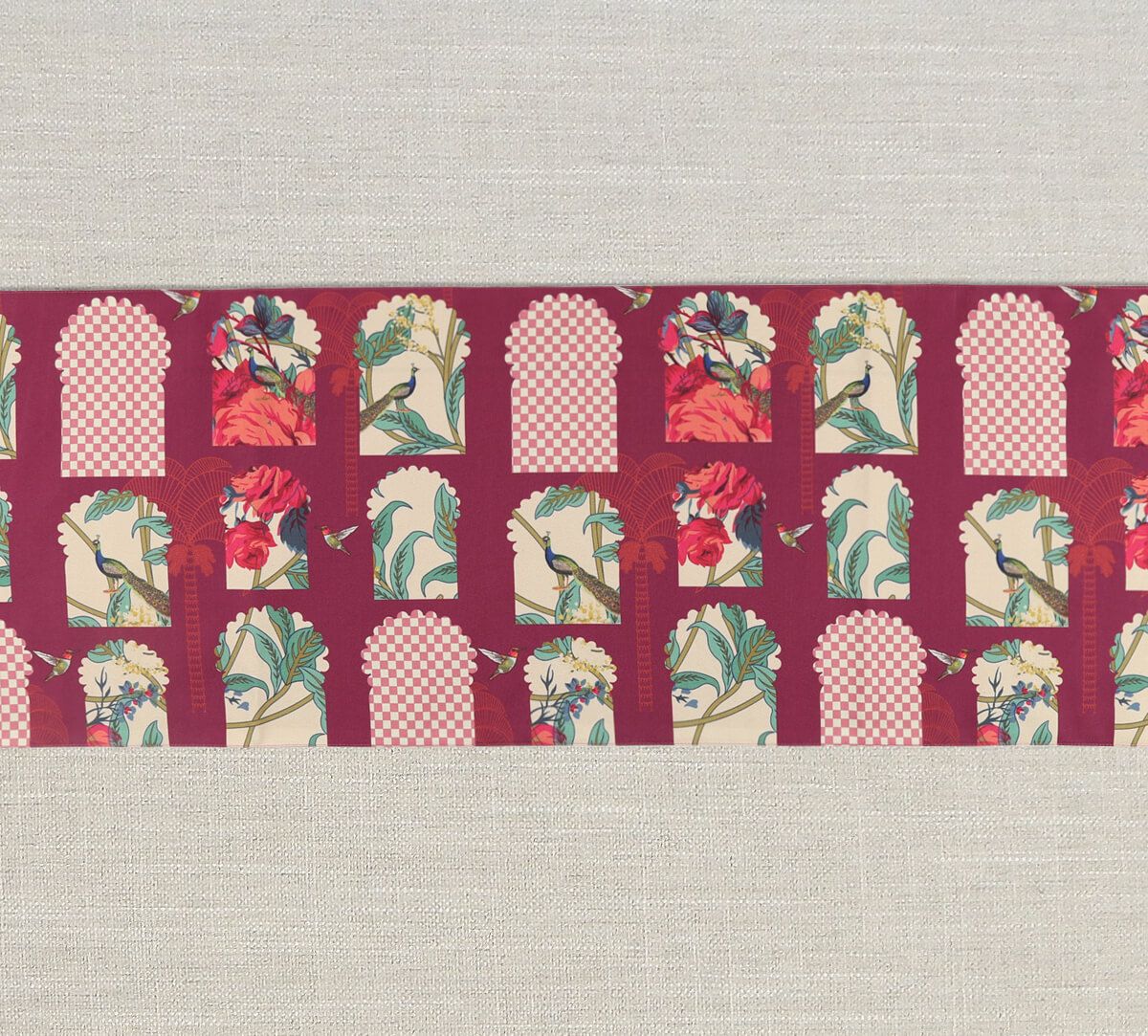 Boysenberry Signature Windows Table Runner