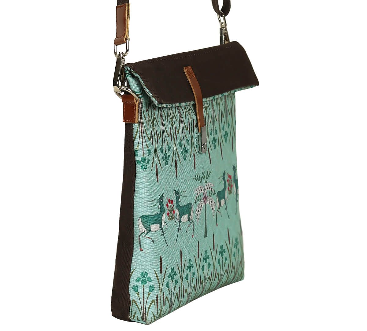 Mirroring Deer Garden Sling Bag